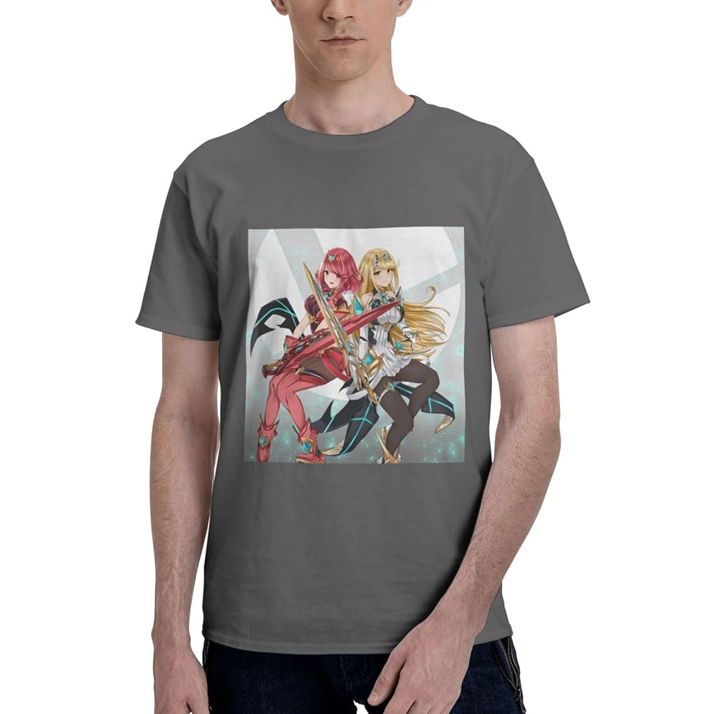 Amazon | [Xinking] ゼノブレイドヒカリ ホムラ (2) Tシャツ